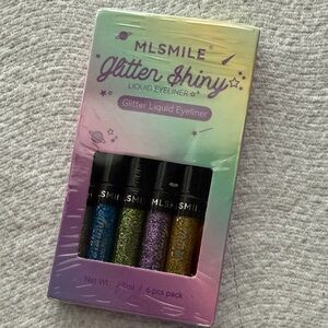 Glitter Liquid Eyeliner Set - Blue, Green, Purple, Gold